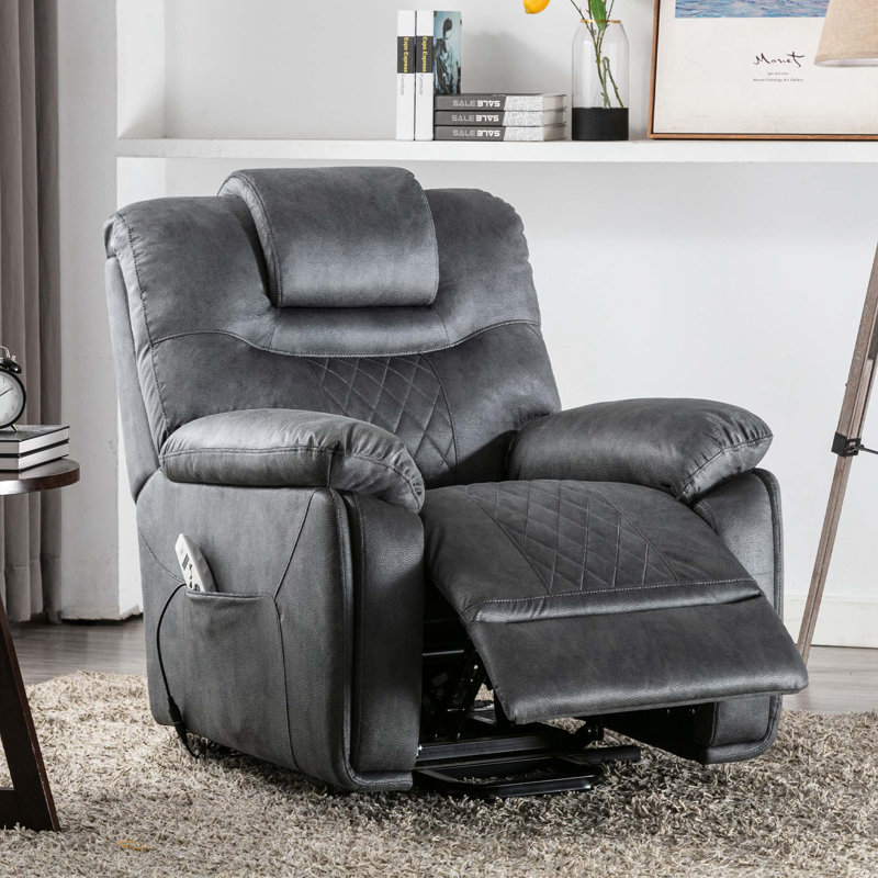Fauteuil inclinable Yanairis, gris