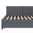Full-Sized Daybed With Concealed Trundle Bed-1025801499