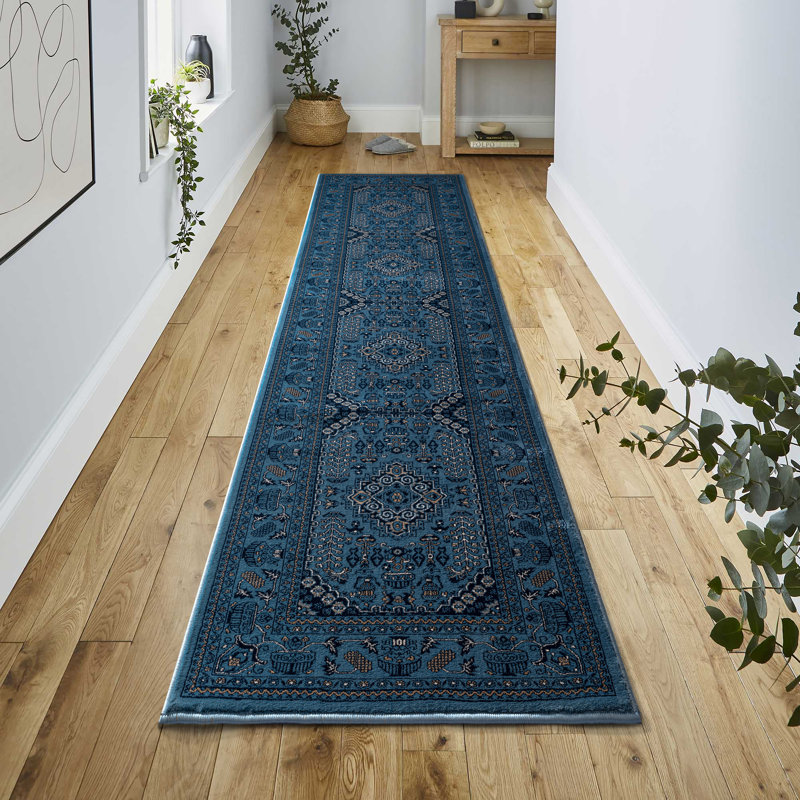 Natalie Floral Indoor / Outdoor Area Rug, Rectangle 60 x 110 cm