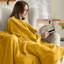 Luxury Mink Fleece Blanket - Ultra Soft, Warm & Lightweight Throw-110312386-110312375