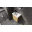 Ensemble de meuble-lavabo mural 20 po avec lavabo en céramique, armoire de rangement avec portes, ensemble d'armoire de salle de bain-126271381