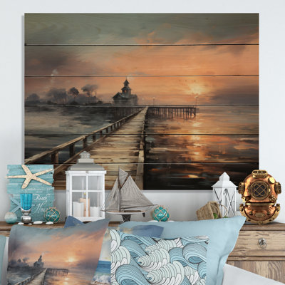 " Pier Misty Morning Pier II "