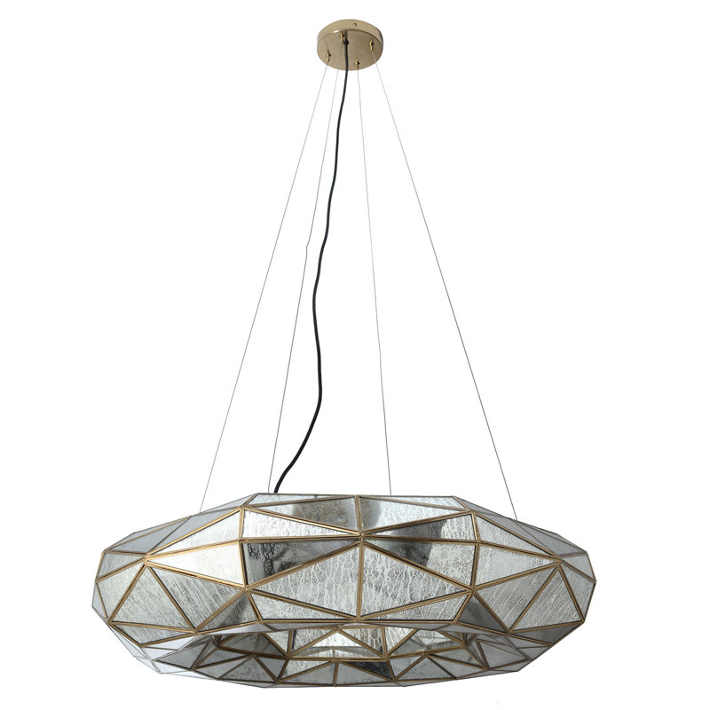 Lustre 8 lumières Metropolitan Geo-Gem