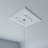 20"OD x 3"ID x 7"C x 1"P Knox Architectural Grade PVC Contemporary Ceiling Medallion, Two Piece-36077667
