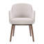Elano Walnut Effect Ash Wooden Frame Dining Chair-1948245165
