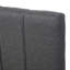 Lit plateforme tapissier avec couchette simple et 3 tiroirs Christiano-887895014