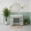 Meuble-lavabo autoportant avec plateau en marbre de culture et lavabo intégré Daisy-1772564546-1755092889