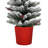 White 5' Pre-Lit Fir Tree