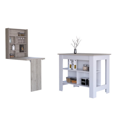 Jammi 40.5 " W Kitchen Island