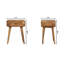 Table de chevet 1 tiroir Avora Oak-ish