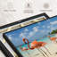 Animal "Art mural flamants roses sur la plage d'Aruba"-101793956