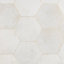 Kalay 9" Hexagon Polished Porcelain Tile-189182014