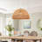 Norb 1 - Light Single Rattan Bowl Pendant Light