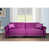 Violet Brushed Velvet