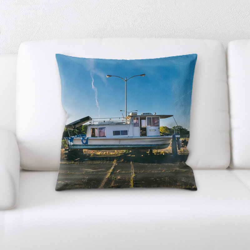Microsuede Reversible Throw Pillow