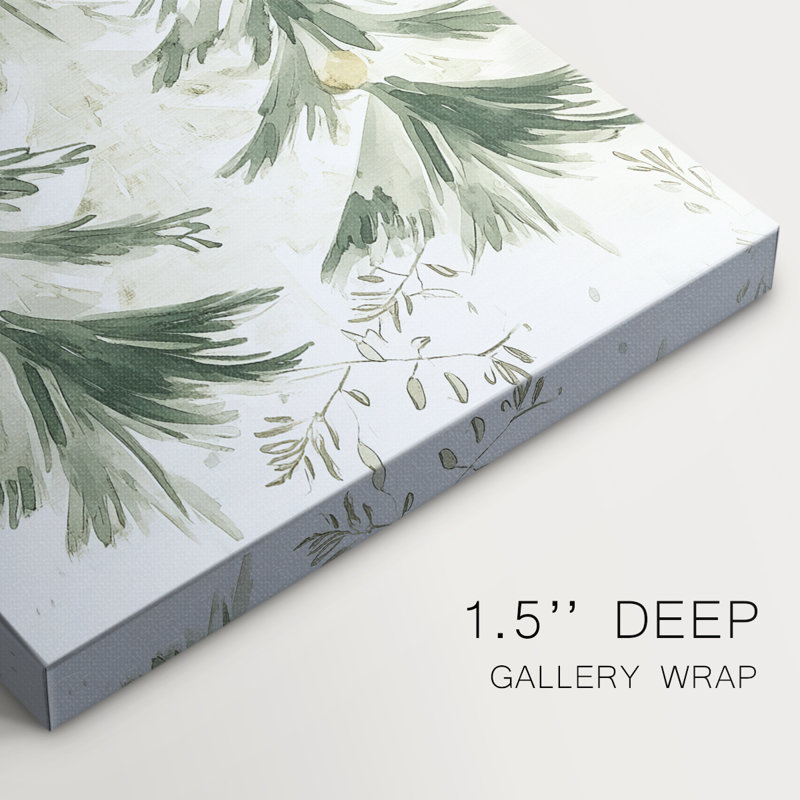 Art des Fêtes de Noël - Toile tendue avec châssis CD III, H 18 po x l 12 po