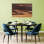 «Golden Desert Trek Serene Abstract Contemporary Landscape Nature», reproduction d'art murale-668779444