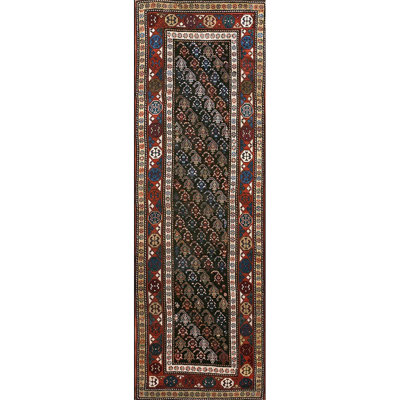 Hand Knotted Wool Geometric Area Rug