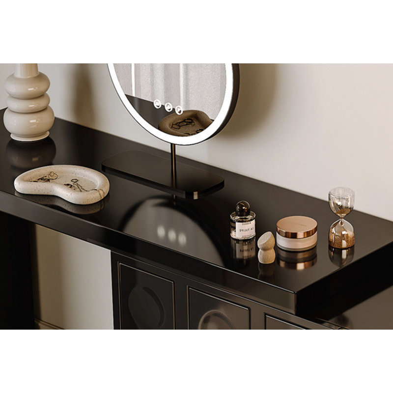 Commode moderne de qualité supérieure noire