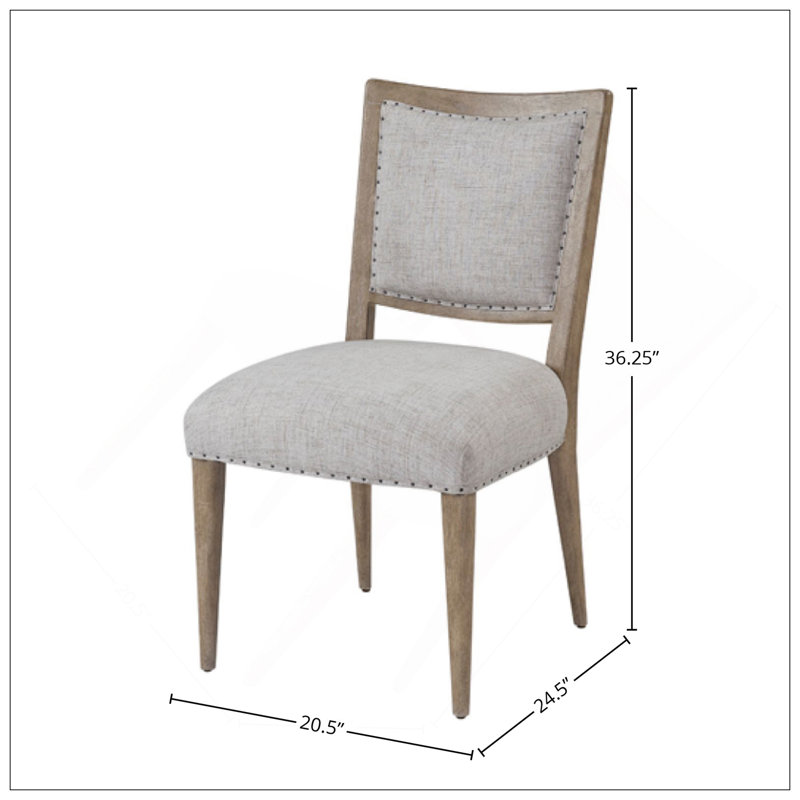 Ensemble de 2 chaises de salle à manger surdimensionnées