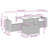 Garden Sofa Set, Dark Grey-143814259