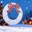 Décoration de couronne lumineuse avec DEL bicolore, couronne de Noël de 48 pouces avec minuterie quotidienne, télécommande
