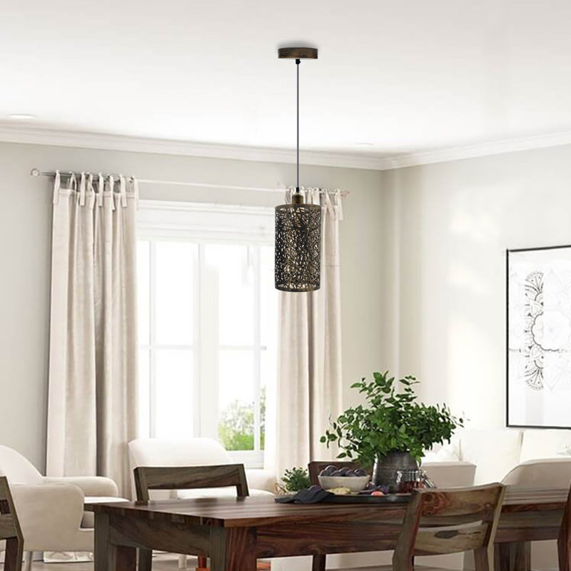 Prestwick 1 - Light Drum Pendant, 113.5" H x 113.5" W x 10" D, Brushed Copper
