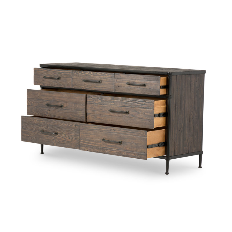 Crowley 7 - Drawer Solid Wood Dresser