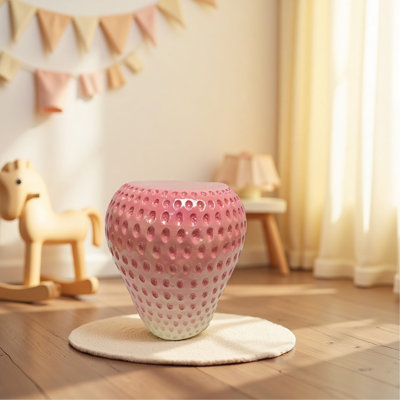 Tabouret à fruits, tabouret en résine, table d'appoint, décorations d'intérieur pour jardin, meubles de jardin polyvalents