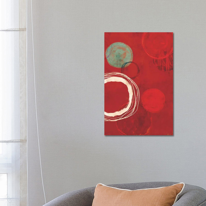At The Centre Of It All by Tracie Andrews - Wrapped Canvas Painting, 66.04 cm H x 45.72 cm W x 3.175 cm D