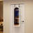 15.7"W Arched Jewelry Armoire, LED Mirroed Jewelry Cabinet Wall/Door Mounted-164399642