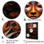 Ancien masque aztèque II - art mural africain sur toile-95867517-95867527