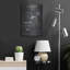 Art mural en métal Luxe Electric Art-106419529