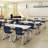 Shapes Series Plastic Stacking Classroom Chairs with Contoured Seats (Set of 4)-36420417-36420414
