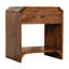 Table de chevet châtaignier en bois massif avec tiroir et fente ouverte Newton