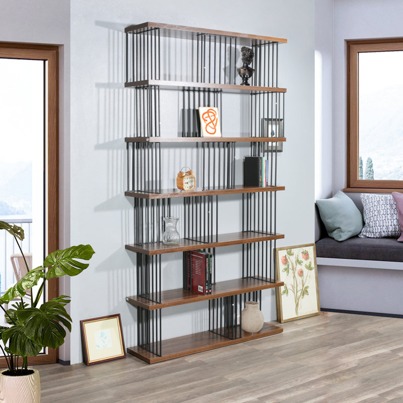 Walbourne Lron Etagere Bookcase