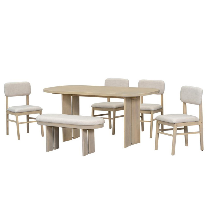 Dining Table Set with Bench