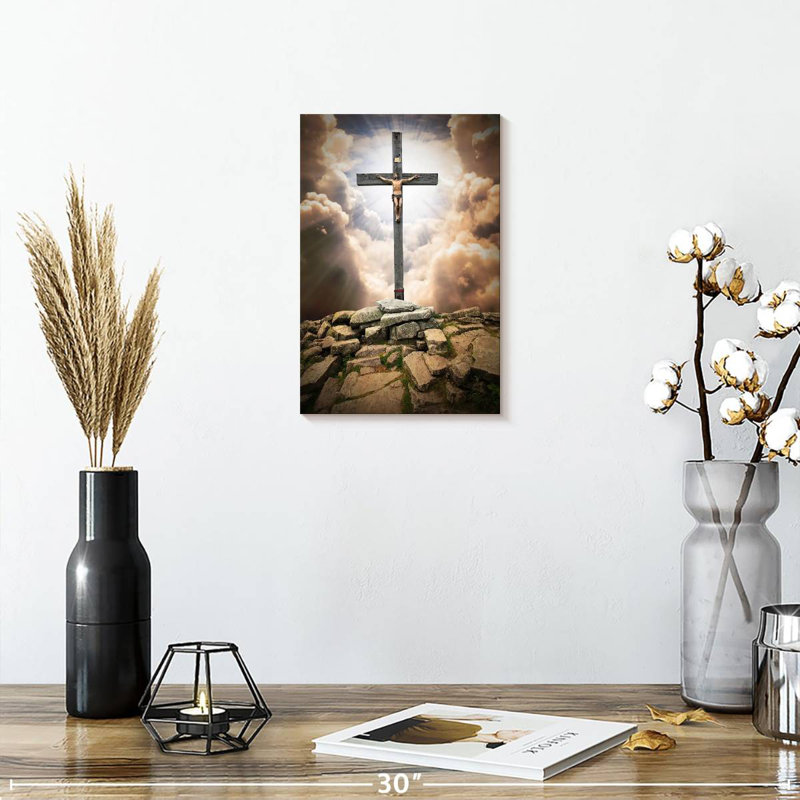 Adella Crucified Jesus Christ, 12" H x 8" W