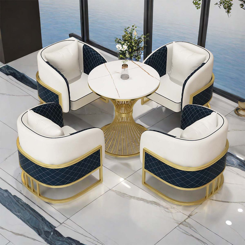 Faylynn Faux Leather Living Room Set