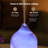 Essential Oil Diffuser Hand Blown Glass Aromatherapy Diffuser - Ultrasonic Cool Mist Scent Aroma Diffuser, Whisper Quiet With Auto Shut-Off, Timer Setting &7 Night Light For Home