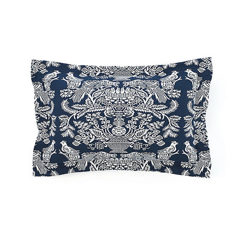 Cotton Blend Floral Sham, King