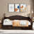 Elegant Extendable Daybed With Two Storage Drawers And Twin Size Trundle-1872653732