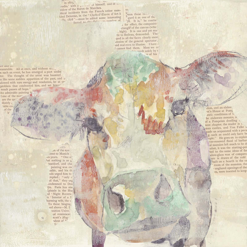 Farm Collage IV, H 20 po x l 20 po x P 1,25 po