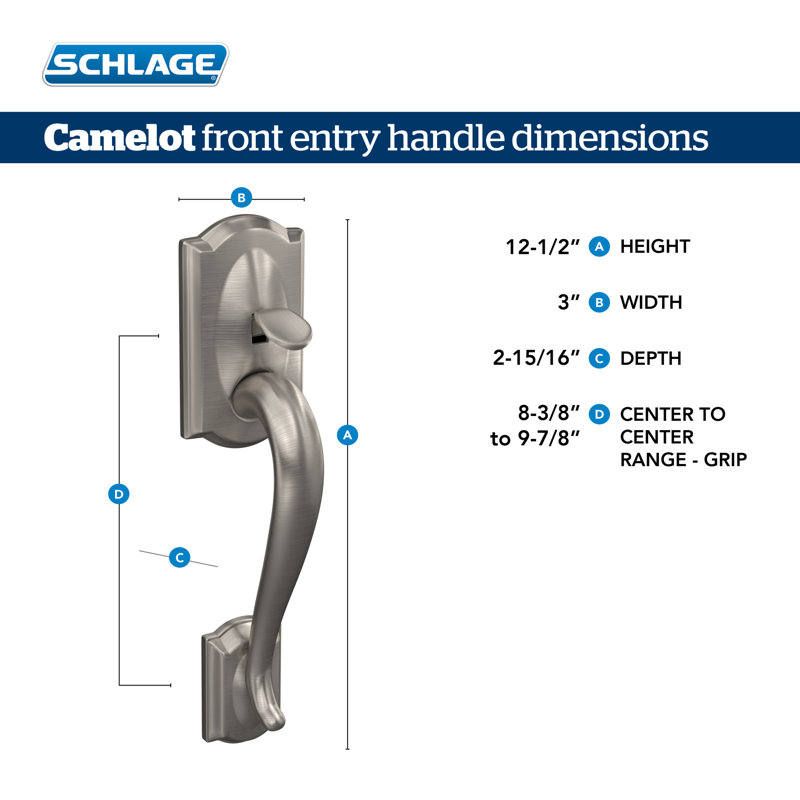 Camelot Lower Half Handle with Knob, Aged Bronze, Yes