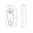 Black Push Button Doorbell