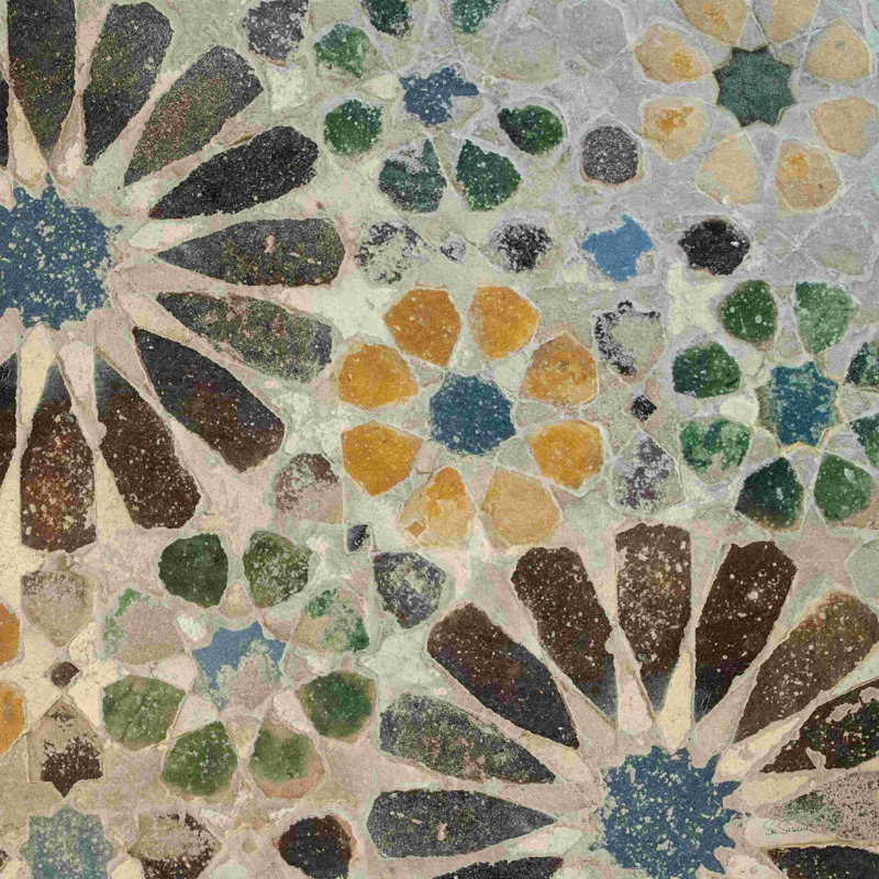 Tuile Alhambra II, H 12 po x l 12 po