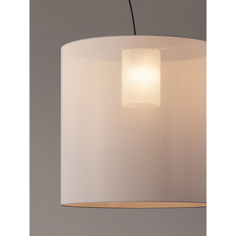 Moaré L, 31.8" H x 32.4" W x 32.4" D, White