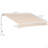 Retractable Awning, Patio Awnings, Sunshade Shelter W/ Manual Crank Handle, UV & Water-Resistant Fabric And Aluminum Frame For Deck, Balcony, Yard-112604892-112604889