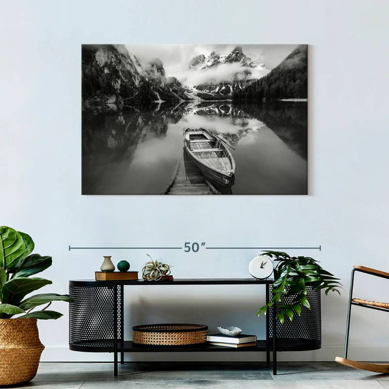 En Blanco Y Negro, 30" H x 45" W