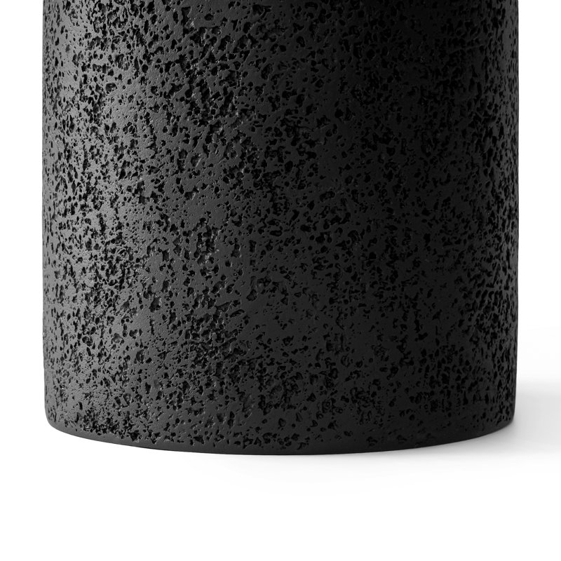 Pied de table d'appoint noir et noir